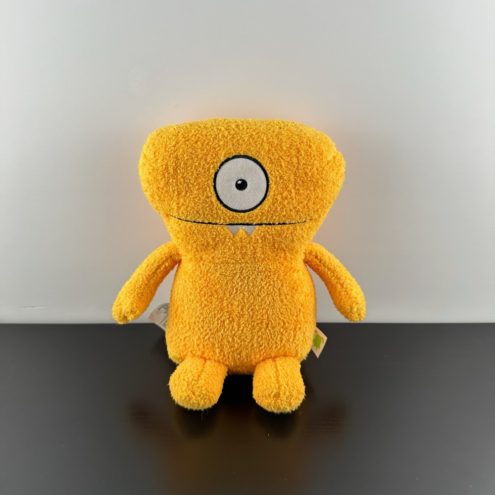 Ugly Dolls Wedgehead Orange One Eyed Monster Hasbro 8" Plush Stuffed Animal